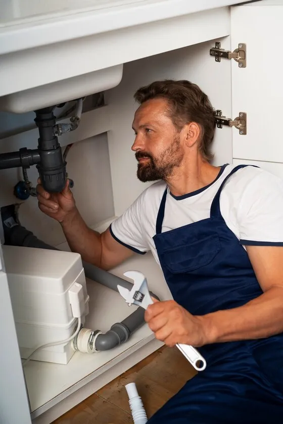 plumber-drain-cleaning-kitchen