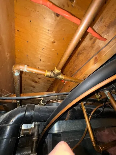 Check sump pump pit