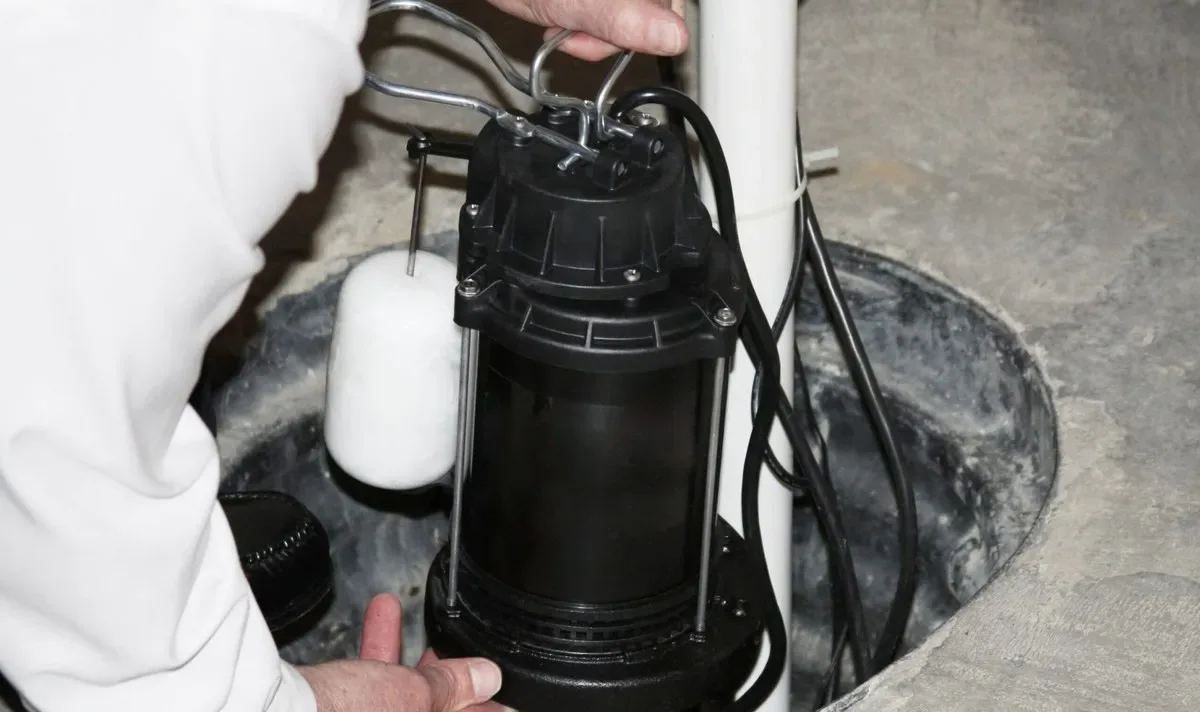 Sump pump install Pickering